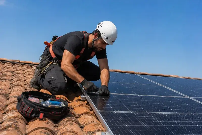 Maintenance et monitoring de panneaux solaires à Sérignan-du-Comtat