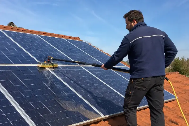 Nettoyage et entretien de panneaux solaires à Sérignan-du-Comtat